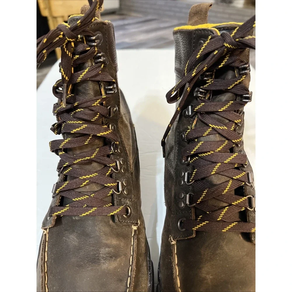 Tretorn Highlander‎ Men's Brown Leather Lace Up Hybrid Hiking Boots SZ 13